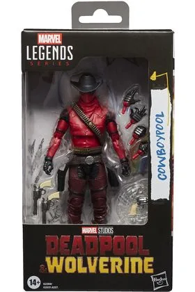 Cowboypool Figura 15 CM Deadpool & Wolverine Marvel Legends Series