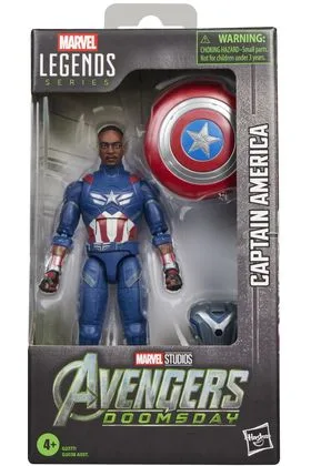 CAPTAIN AMERICA FIGURA 15 CM MARVEL STUDIOS AVENGERS DOOMSDAY MARVEL LEGENDS