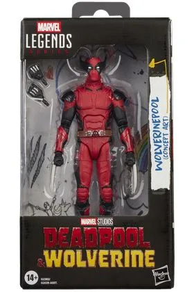 WOLVERINEPOOL (CONCEPT ART) FIGURA 15 CM DEADPOOL & WOLVERINE MARVEL LEGENDS SERIES