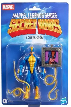 CONSTRICTOR FIGURA 15 CM SECRET WARS MARVEL LEGENDS SERIES