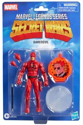 DAREDEVIL FIGURA 15 CM SECRET WARS MARVEL LEGENDS SERIES