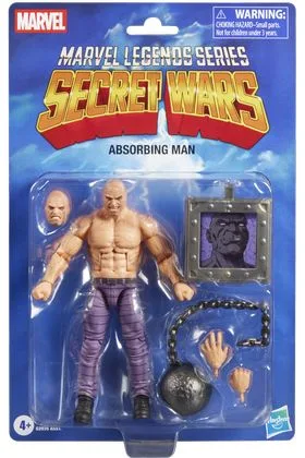 ABSORBING MAN FIGURA 15 CM SECRET WARS MARVEL LEGENDS SERIES
