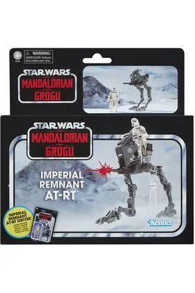 IMPERIAL REMNANT AT-RT VEHICULO & FIGURA 9,5 CM STAR WARS: THE MANDALORIAN & GROGU THE VINTAGE COLLE