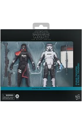 PURGE TROOPER & PATROL TROOPER PACK 2 FIGURAS 15 CM STAR WARS JEDI: SURVIVOR THE BLACK SERIES