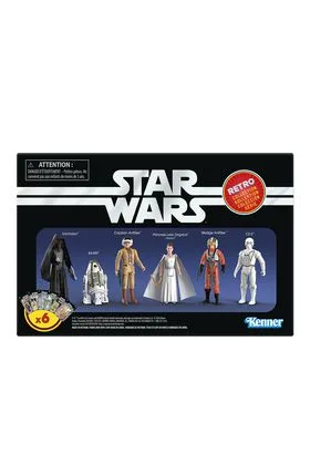 STAR WARS: A NEW HOPE PACK 6 FIGURAS 9,5 CM STAR WARS RETRO COLLECTION