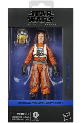 COLONEL WARD FIGURA 15 CM STAR WARS: THE MANDALORIAN & GROGU THE BLACK SERIES