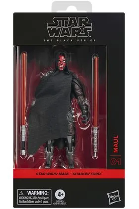MAUL FIGURA 15 CM STAR WARS: MAUL SHADOW LORD THE BLACK SERIES