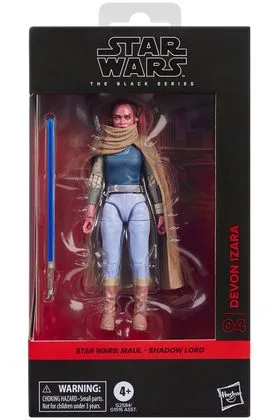 DEVON IZARA FIGURA 15 CM STAR WARS: MAUL SHADOW LORD THE BLACK SERIES