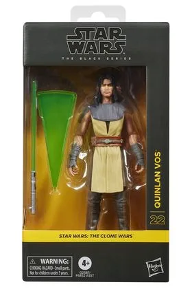 QUINLAN VOS FIGURA 15 CM STAR WARS: THE CLONE WARS THE BLACK SERIES