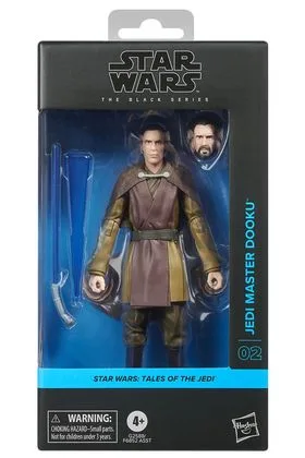 JEDI MASTER DOOKU FIGURA 15 CM STAR WARS: TALES OF THE JEDI THE BLACK SERIES