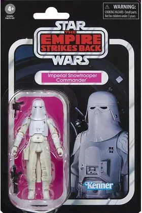 IMPERIAL SNOWTROOPER COMMANDER FIGURA 9,5 CM STAR WARS: THE EMPIRE STRIKES BACK THE VINTAGE COLLECTI