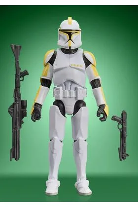 CLONE TROOPER COMMANDER FIGURA 9,5 CM STAR WARS: ATTACK OF THE CLONES THE VINTAGE COLLECTION