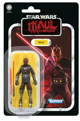 MAUL FIGURA 9,5 CM STAR WARS: MAUL SHADOW LORD THE VINTAGE COLLECTION