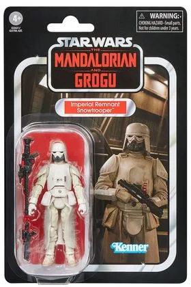 IMPERIAL REMNANT SNOWTROOPER FIGURA 9,5 CM STAR WARS: THE MANDALORIAN & GROGU THE VINTAGE COLLECTION