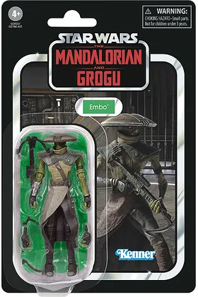 EMBO FIGURA 9,5 CM STAR WARS: THE MANDALORIAN AND GROGU THE VINTAGE COLLECTION
