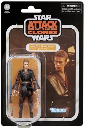 ANAKIN SKYWALKER (PADAWAN) FIGURA 9,5 CM STAR WARS EPISODE II ATTACK OF THE CLONES VINTAGE