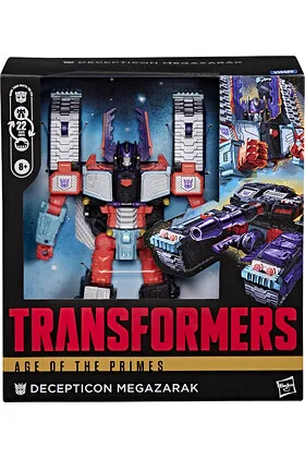 DECEPTICON MEGAZARAK LEADER CLASS FIGURA 19 CM TRANSFORMERS AGE OF THE PRIMES