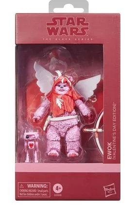 EWOK VALENTINES DAY EDITION FIGURA 15 CM STAR WARS THE BLACK SERIES