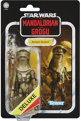 AMANI GUARD FIGURA 9,5 CM STAR WARS THE MANDALORIAN AND GROGU VINTAGE COLLECTION