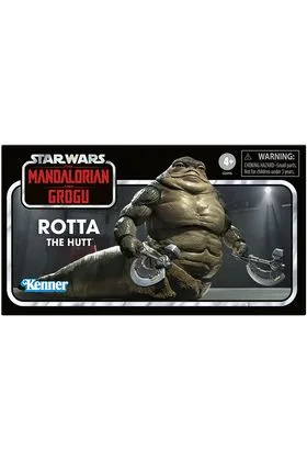 ROTTA THE HUTT FIGURA DELUXE 9,5 CM STAR WARS THE MANDALORIAN AND GROGU THE VINTAGE COLLEC