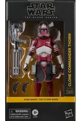CLONE COMMANDER THORN FIGURA 15 CM STAR WARS: THE CLONE WARS THE BLACK SERIES