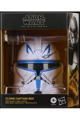 CAPTAIN REX MINICASCO RÉPLICA 15 CM STAR WARS: THE CLONES WARS BLACK SERIES