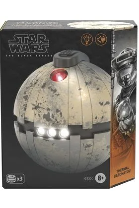 DETONADOR TERMICO ELECTRONICO RÉPLICA STAR WARS: THE RETURN OF THE JEDI THE BLACK SERIES