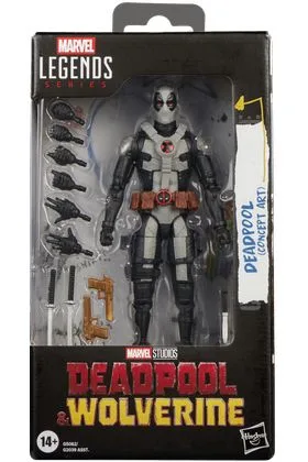 DEADPOOL (CONCEPT ART) FIGURA 15 CM DEADPOOL & WOLVERINE MARVEL LEGENDS SERIES