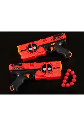 DEADPOOL PACK 2 PISTOLAS NERF RIVAL KRONOS DEADPOOL
