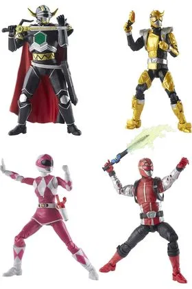 SURTIDO 8 FIGURAS 15 CM POWER RANGERS LIGHTNING COLLECTION WAVE 2 E5906
