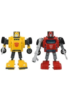 C-09 Bumblebee & Cliffjumper Pack 2 Figuras Transformers Missing Link Takara Tomy
