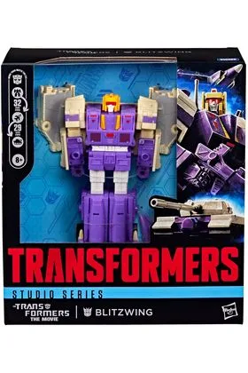 Blitzwing Leader Class Figura 17,5 CM Transformers: the Movie Studio Series