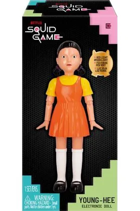 YOUNG-HEE MUÑECA ELECTRONICA INTERACTIVA 29 CM EL JUEGO DEL CALAMAR
