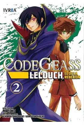CODE GEASS: LELOUCH, EL DE LA REBELION 02 (COMIC)