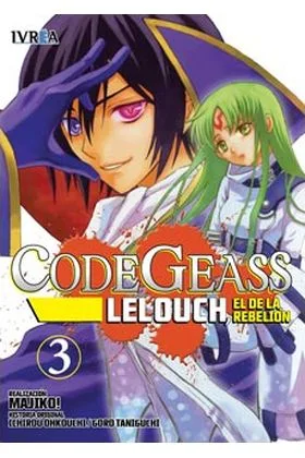 CODE GEASS: LELOUCH, EL DE LA REBELION 03 (COMIC)