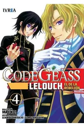 CODE GEASS: LELOUCH, EL DE LA REBELION 04 (COMIC)