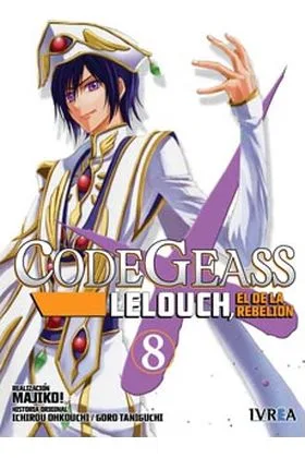 CODE GEASS: LELOUCH, EL DE LA REBELION 08 (COMIC)