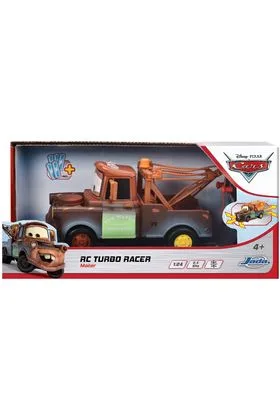 MATER VEHICULO RADIOCONTROL 17 CM CARS DISNEY PIXAR RC TURBO RACER 1/24 SCALE