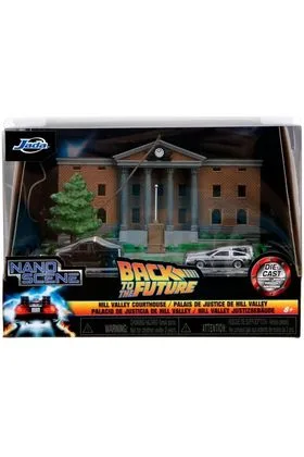Hill Valley Courthouse Square Nano Escenario 23 CM Back To the Future Nano Scene