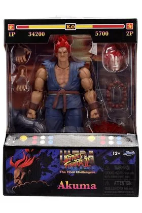 AKUMA FIGURA 17 CM ULTRA STREET FIGHTER II: THE FINAL CHALLENGERS