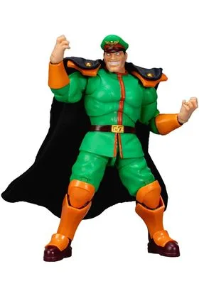 M. BISON (PLAYER 2) SCALE ACTION FIGURA DELUXE 16,5 CM ULTRA STREET FIGHTER II: THE FINAL CHALLENGER