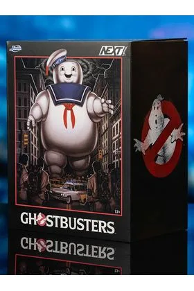 STAY-PUFT MARSHMALLOW MAN ESCENARIO GHOSTBUSTERS NANO SCENE NEXT LEVEL