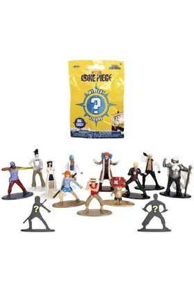 One Piece Surtido 24 Sobres Nano Figuras 4 CM Metalfigs