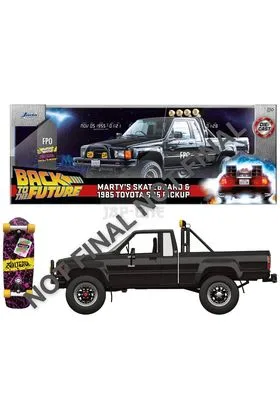 TOYOTA SR5 PICK-UP 1985 VEHICULO 20 CM BACK TO THE FUTURE HOLLYWOOD RIDES SCALE 1/24