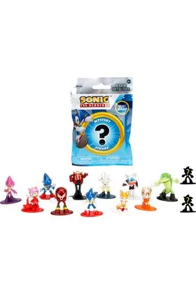 Sonic Surtido 24 Sobres Figura 4 CM Sonic Nano Metalfig