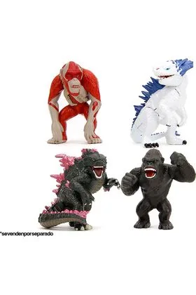 Monsters Expositor 12 Figuras 7 CM Godzilla X Kong: the New Empire Metalfigs