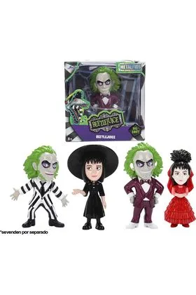 BEETLEJUICE EXPOSITOR 12 FIGURAS 6,5 CM METALFIGS