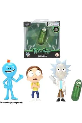RICK AND MORTY EXPOSITOR 12 FIGURAS 6,5 CM METALFIGS