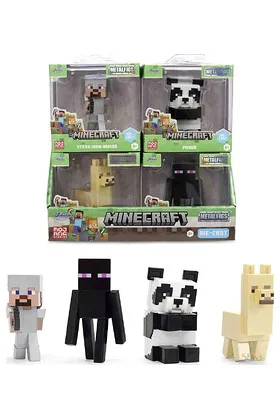 MINECRAFT EXPOSITOR 12 FIGURAS 6,5 CM METALFIGS