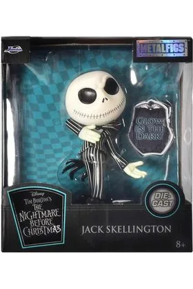 JACK SKELLINGTON FIGURA 10 CM THE NIGHTMARE BEFORE CHRISTMAS METALFIGS
